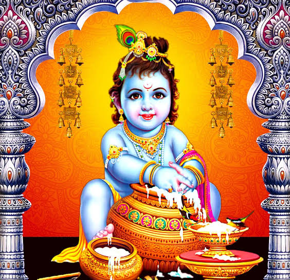 Happy Janmashtami - Makhan Chor